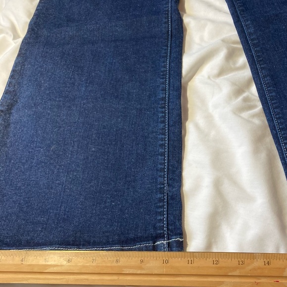 Lane Bryant Slimming Flare Dark Denim Jeans Plus Size Womens 20R - Picture 7 of 12